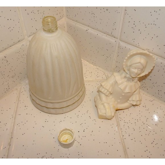 Vintage Avon Fashion Figurine Victorian Bird of Paradise Cologne Bottle empty - Picture 5 of 13